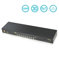 sgeyr 8 port hdmi usb kvm switchusb 2 0 kvm switch support usb 2 0cable kits support auto scan hot key keyboard mouse1080p3d