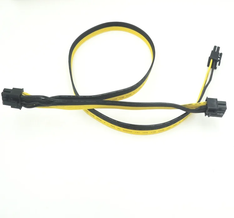 50 шт DHL Бесплатная доставка PCI E 6pin к 2 * сплиттер 18AWG удлинитель силового кабеля|pci-e