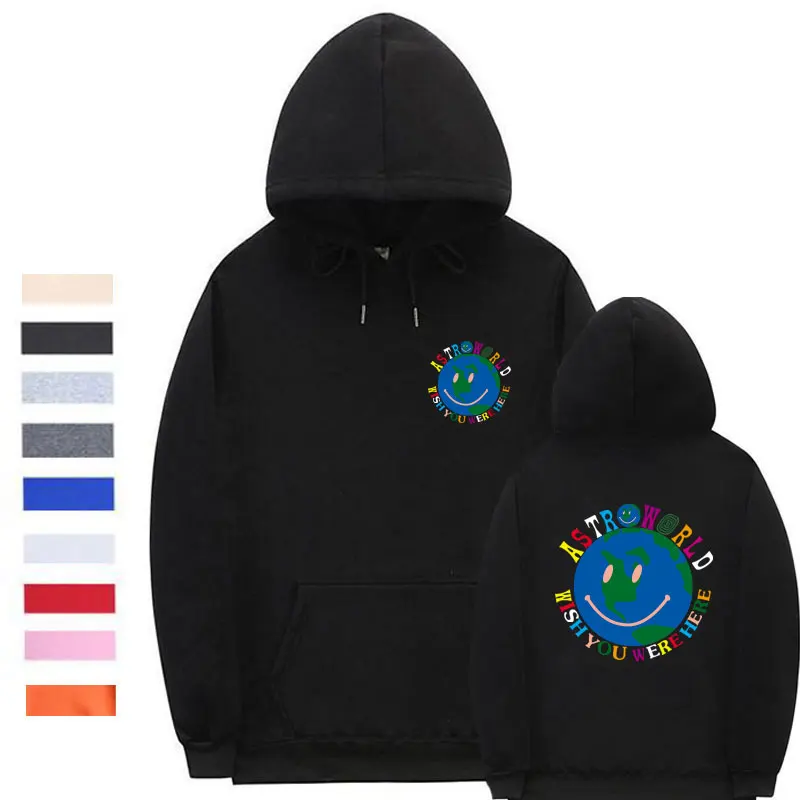Black XMS224 Уличная одежда, несколько стилей, Astroworld, толстовка с капюшоном, мужская и женская мода, с буквенным принтом, толстовки, пуловер - Цвет: Black XMS224