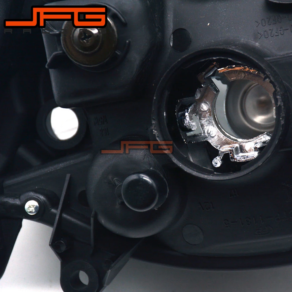 Прозрачная передняя фара Street для Suzuki GSXR1000 GSXR 1000 GSX1000R GSX-R 2005-2006 2005 2006 K5 в байкерском стиле