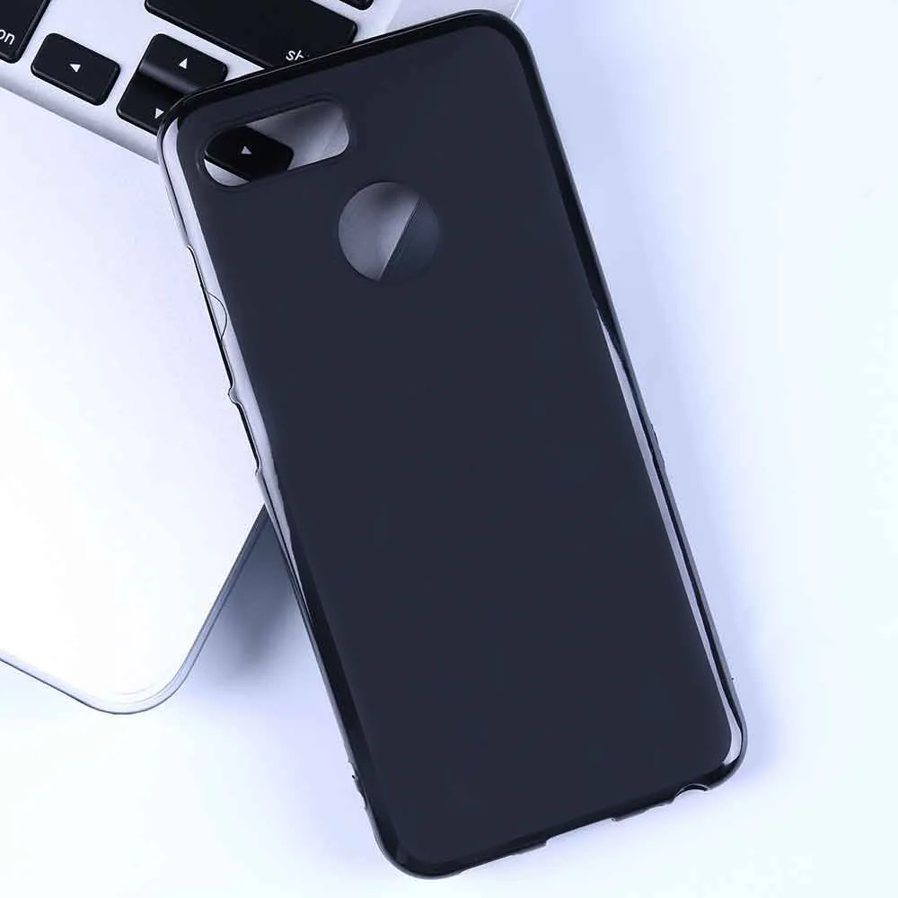 Для lenovo K5 Играть Case Черный Мягкие силиконовые ТПУ сзади Coque чехол для | Мобильные