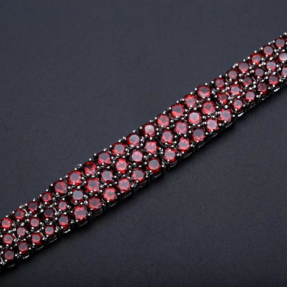 Женские браслеты из серебра 925 пробы GEM'S Изящные Ювелирные украшения с