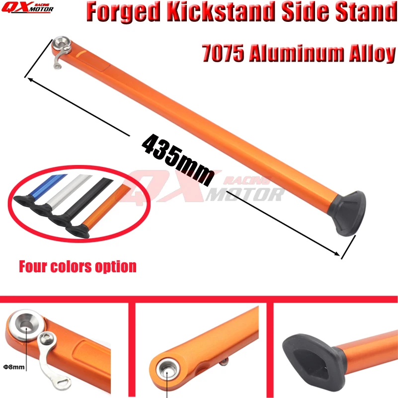 Сплав с ЧПУ Кованые Kickstand Сторона Стенд для KTM XC XCF XCW отл EXCW EXCF XCR HUSQVARANA 200 250 300 350 400 450