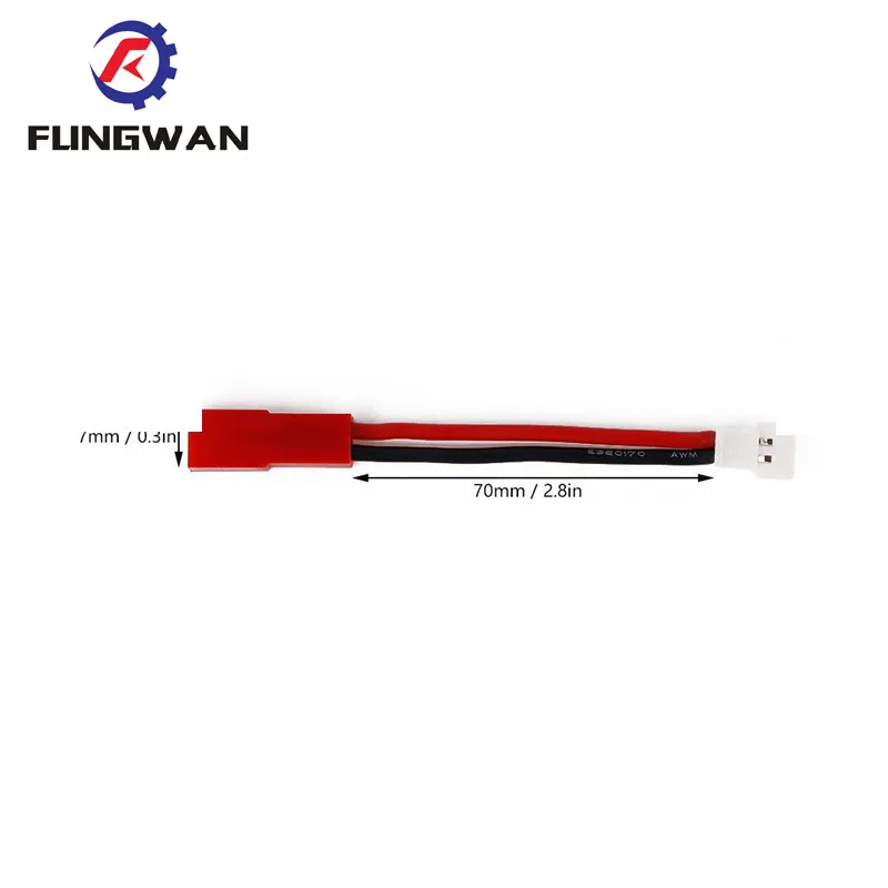 10 шт./лот Molex 51005 белый штекер к JST женскому штекеру кабель адаптера для зарядки