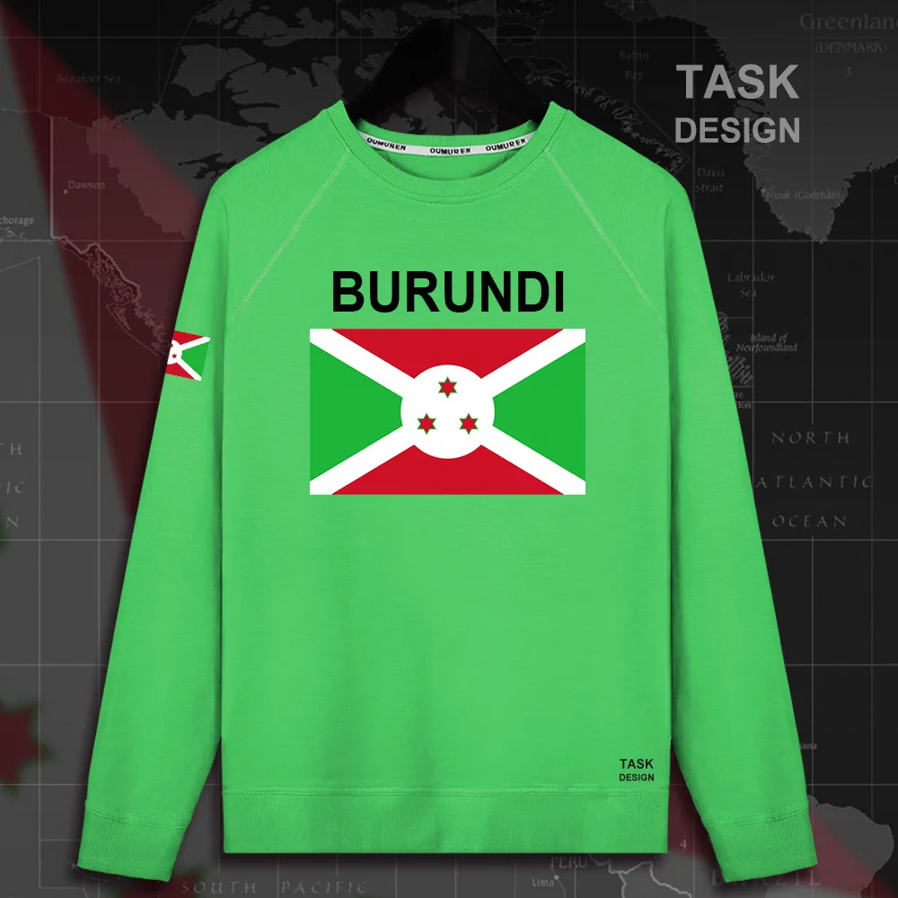 Мужская толстовка с капюшоном Burundian East Africa BDI BI пуловеры толстовки для мужчин