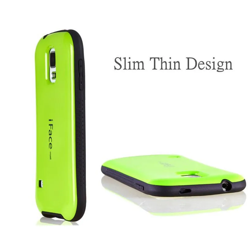 Чехол Sinbeda iFace mall для Samsung Galaxy Note 2 3 4 5 Heavy Duty противоударный бампер TPU PC задняя