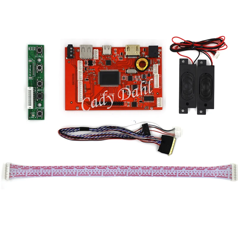 USB HDMI AV наушники типа C + кабель 40P LVDS фотоплата для Raspberry PI 2 PC 1366x768 1ch 6 битный ЖК