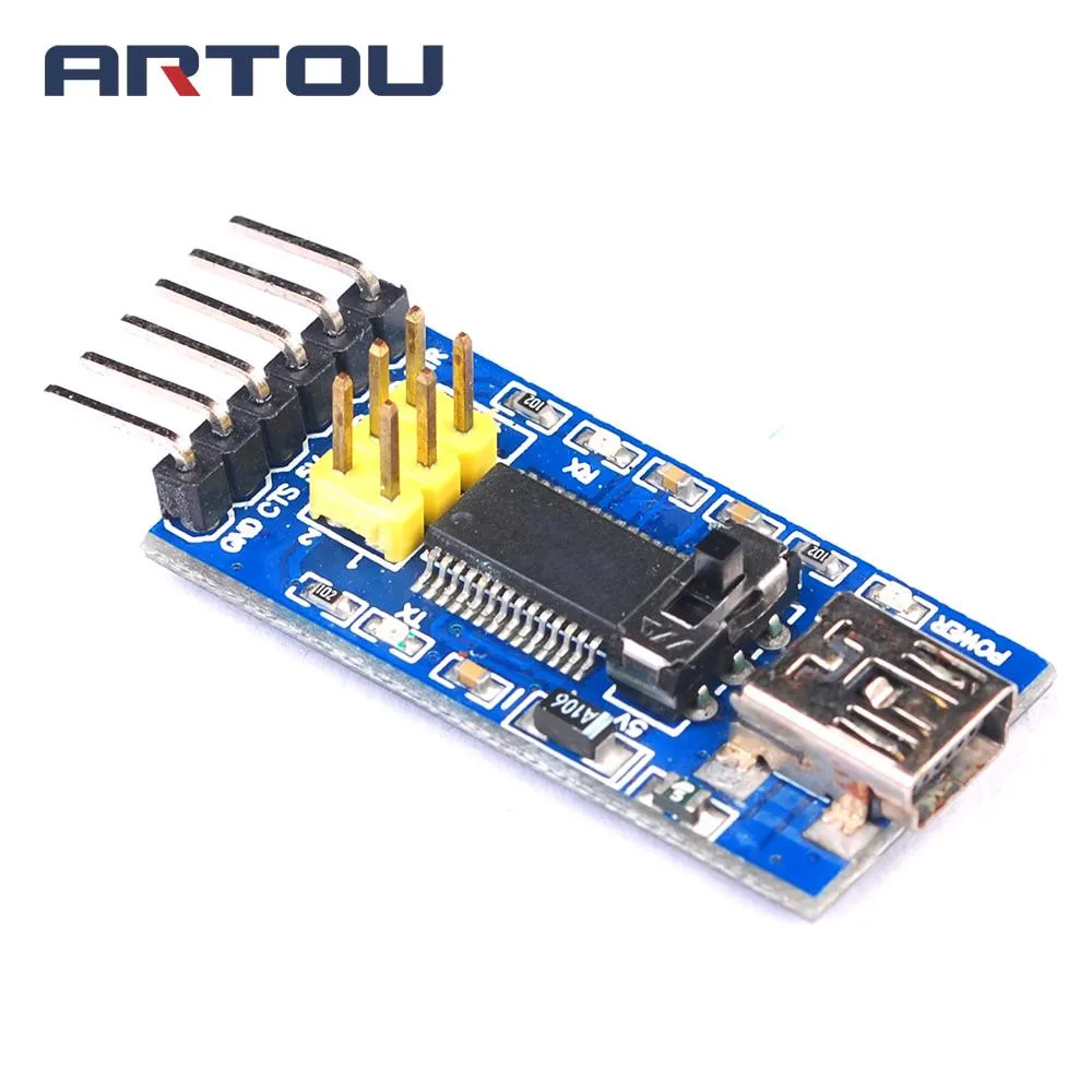 Последовательный адаптер FT232RL FT232 FTDI USB 3 В 5 в TTL модуль мини порт для arduino pro Mini к 232