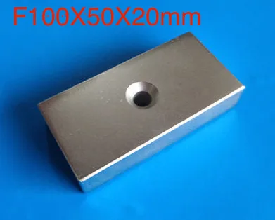 

1pc 100*50*20 Powerful Pulling Force N50 NdFeB Block 100x50x20 mm Strong Neodymium Permanent Magnets Rare Earth Industry Magnet