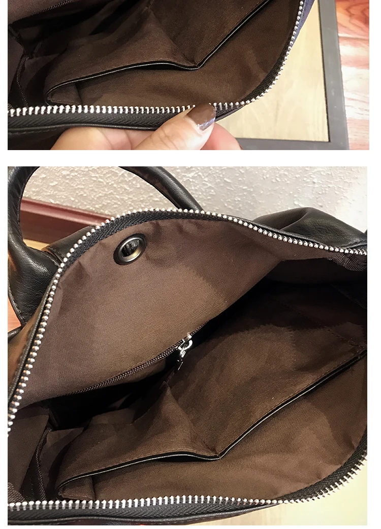 DOODOO Для женщин кожаный рюкзак черный Bolsas Mochila Feminina большой конструктор