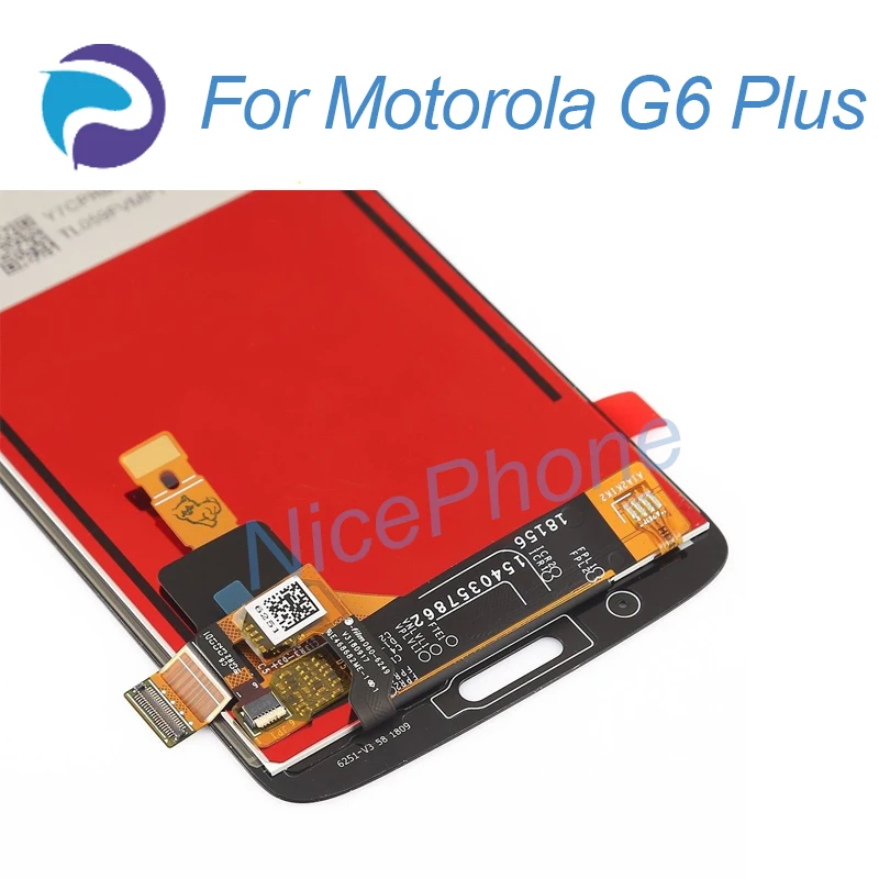 Для Motorola G6 plus ЖК экран Замена сенсорного монтажа для Moto XT1926 lcd|Экраны мобильных