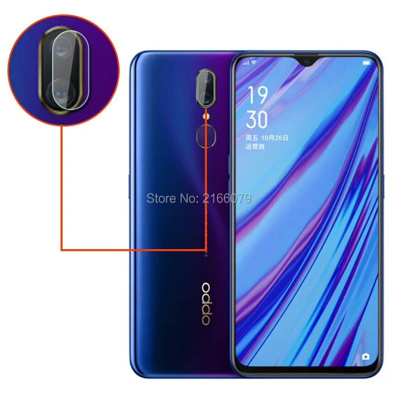 10 шт./лот для OPPO A9 A9X 6 53 &quotПрозрачная задняя камера защитная крышка объектива