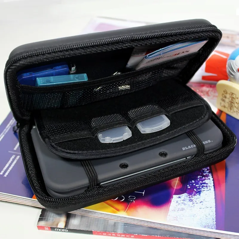 Игровой аксессуар для нового 3DSLL/XL дорожный жесткий чехол переноски + Выдвижной