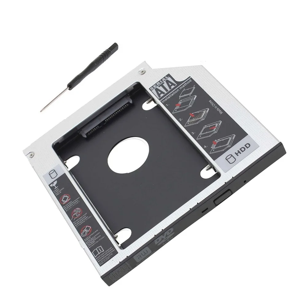 2.5 &quotУниверсальный SATA 2nd диск SSD жесткий Caddy залив адаптер для ASUS ROG G750 G750JX G750JH G750JW