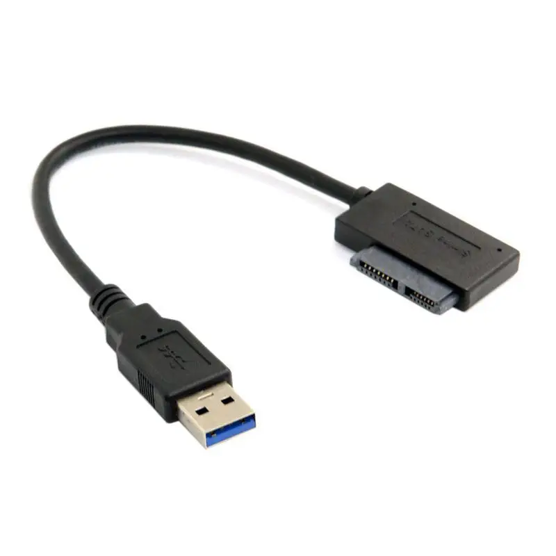USB 3 0 до 7 + 6 13Pin тонкий SATA ноутбук CD/DVD ROM Оптический привод адаптер кабель |