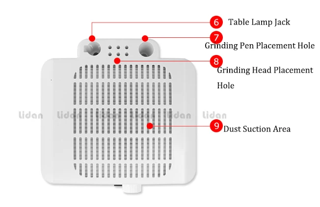 Электрическая шлифовальная машина для ногтей 30000 об./мин. шлифовальный маникюр с