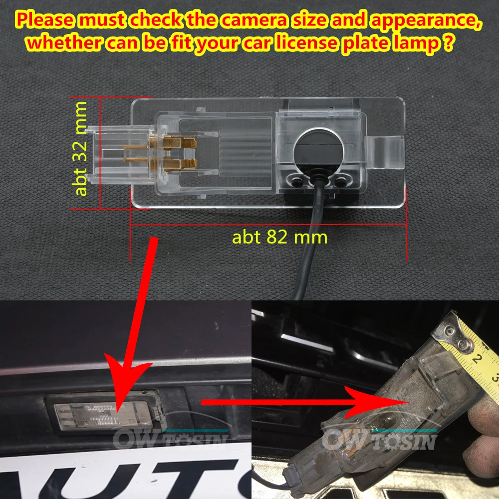 Камера заднего вида HD 175 градусов для Renault Duster 2009 2012 2013 2015 2016 2018 водонепроницаемая