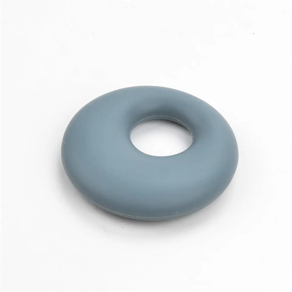 ring Силиконовая подвеска, 1 шт., детская игрушка для прорезывания зубов, модное ювелирное изделие, енот, шарм, Gameboy, прорезыватель, пищевая игрушка, жевательные бусины, BPA бесплатно - Окраска металла: ring