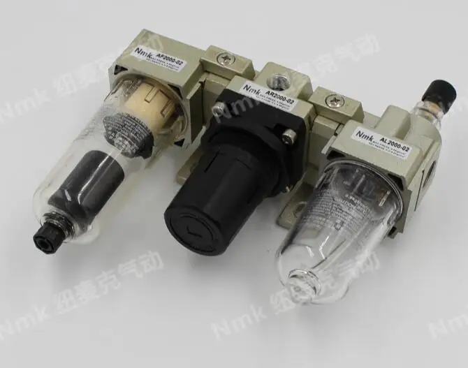 1/" BSPT AC2000-02 AC2000-02D воздушный фильтр сочетание F. R. L три соединения для очистки воздуха AF2000+ AR2000+ AL2000