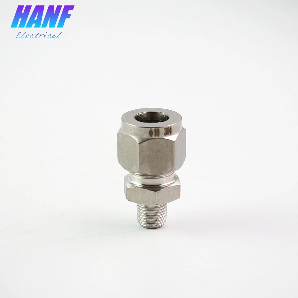 1 шт. 304 трубные фитинги из нержавеющей стали BSP 1/8 &quotнаружная резьба x 10 мм OD