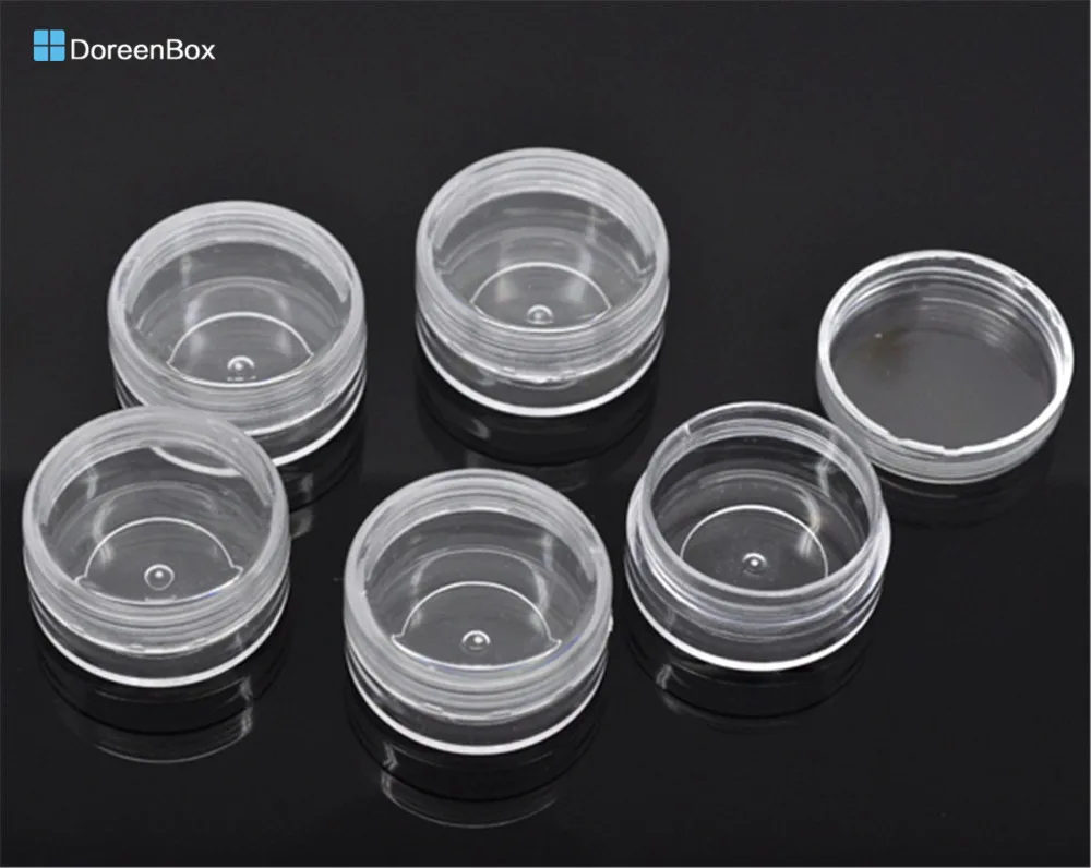 Doreen Box hot 10 контейнер для хранения бусин 4x4x2 2 см (B11988)|bead storage containers|bead storagebox box |