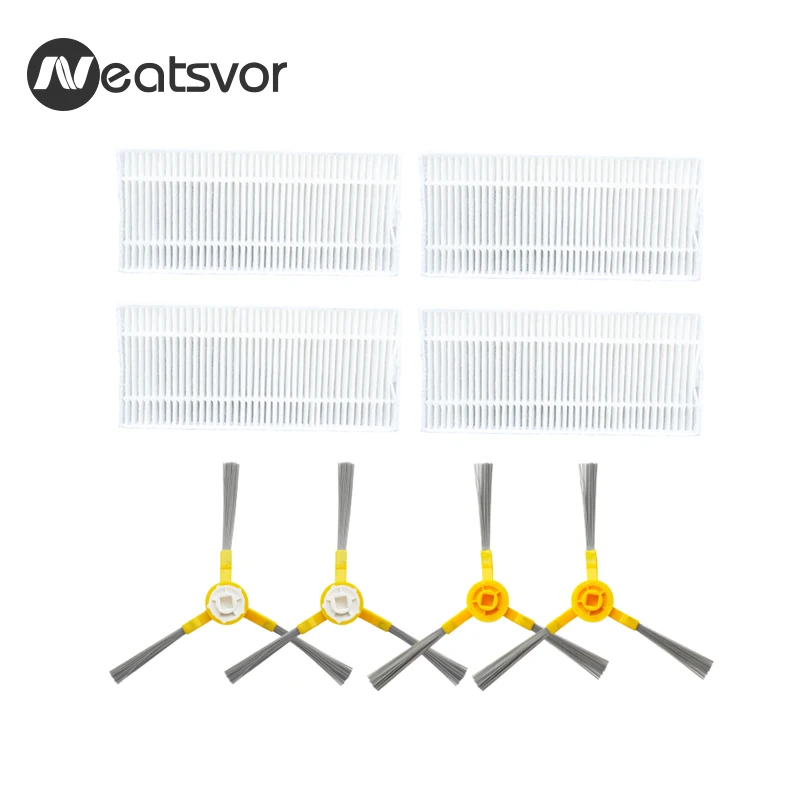 Сменные Наборы для робота пылесоса NEATSVOR X500/X600 боковые щетки|Запчасти пылесоса| |