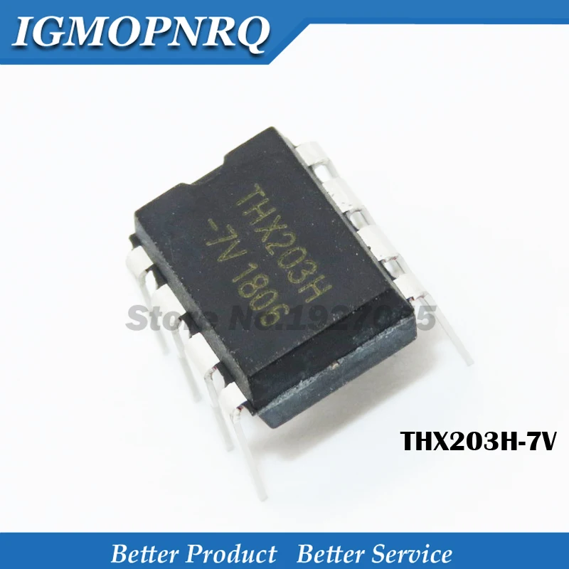 10 шт. THX203H DIP 8 203 H 7 V DIP8 THX203 Новый и оригинальный IC|Интегральные схемы| |