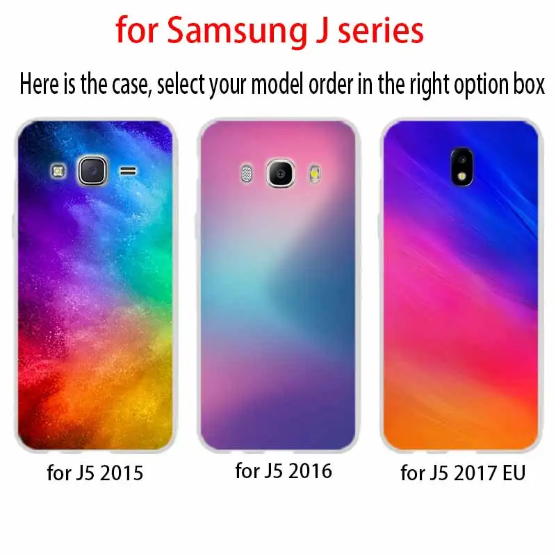 Чехол для телефона Samsung Galaxy J6 J4 Plus J8 J3 J7 2018 J5 j7 2017 2016 j6 Prime чехол с градиентным