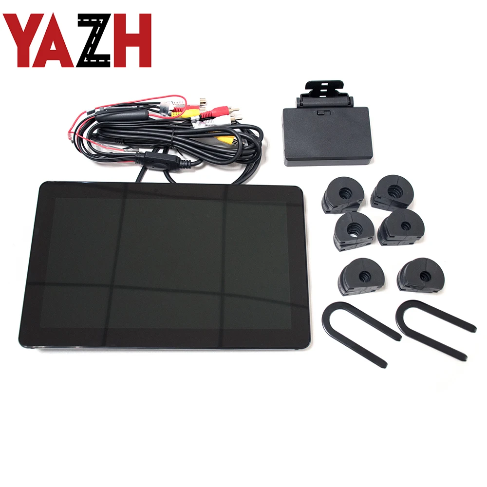 Автомобильный монитор подголовника YAZH 10 8 дюйма 16 ГБ android 1920*1080 HD дисплей fm