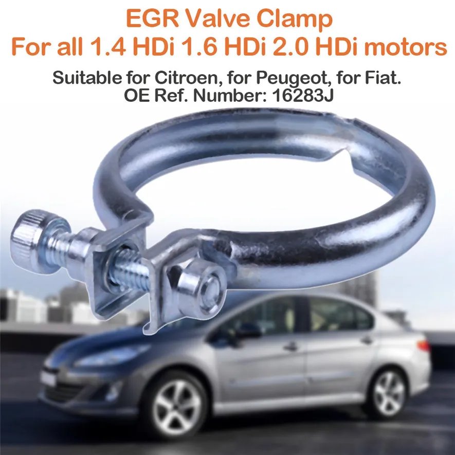 EGR зажим из нержавеющей стали для Peugeot Citroen Fiat Ford Mini Mazda 16283J новый