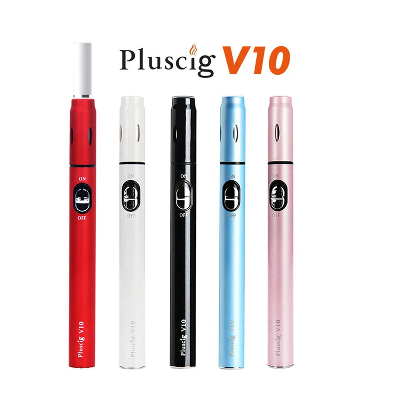 

Pluscig V10 vape pen 900mah Battery Charged Electronic Cigarette Kits Compatibility with Brand Heating Tobacco stick(Upgrade)