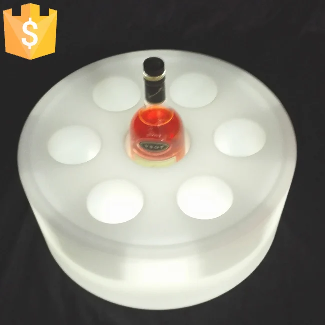 LED меняющее цвет ведро для льда шампанское вино Напитки держатель ретро вечерние