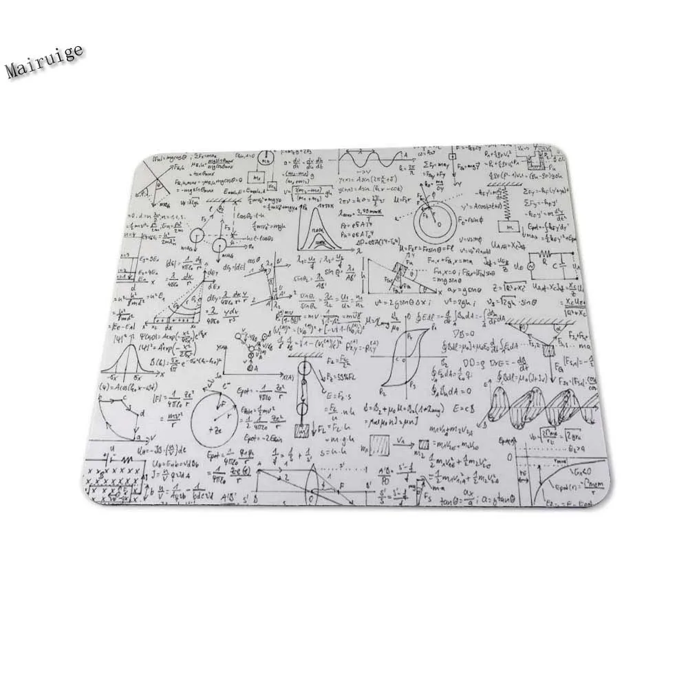 Mairuige математическая формула прямоугольник 180X220X2MM 250X290X2MM без компьютера коврик