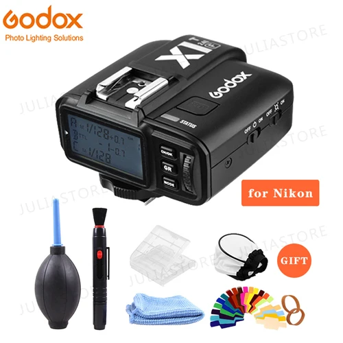 X1T-N for Nikon Godox X1 комплект ttl 2,4G беспроводной триггерный передатчик вспышки и приемник для Canon для Nikon для sony godoxTT685 V860 Вспышка speedlite - Цвет: X1T-N for Nikon
