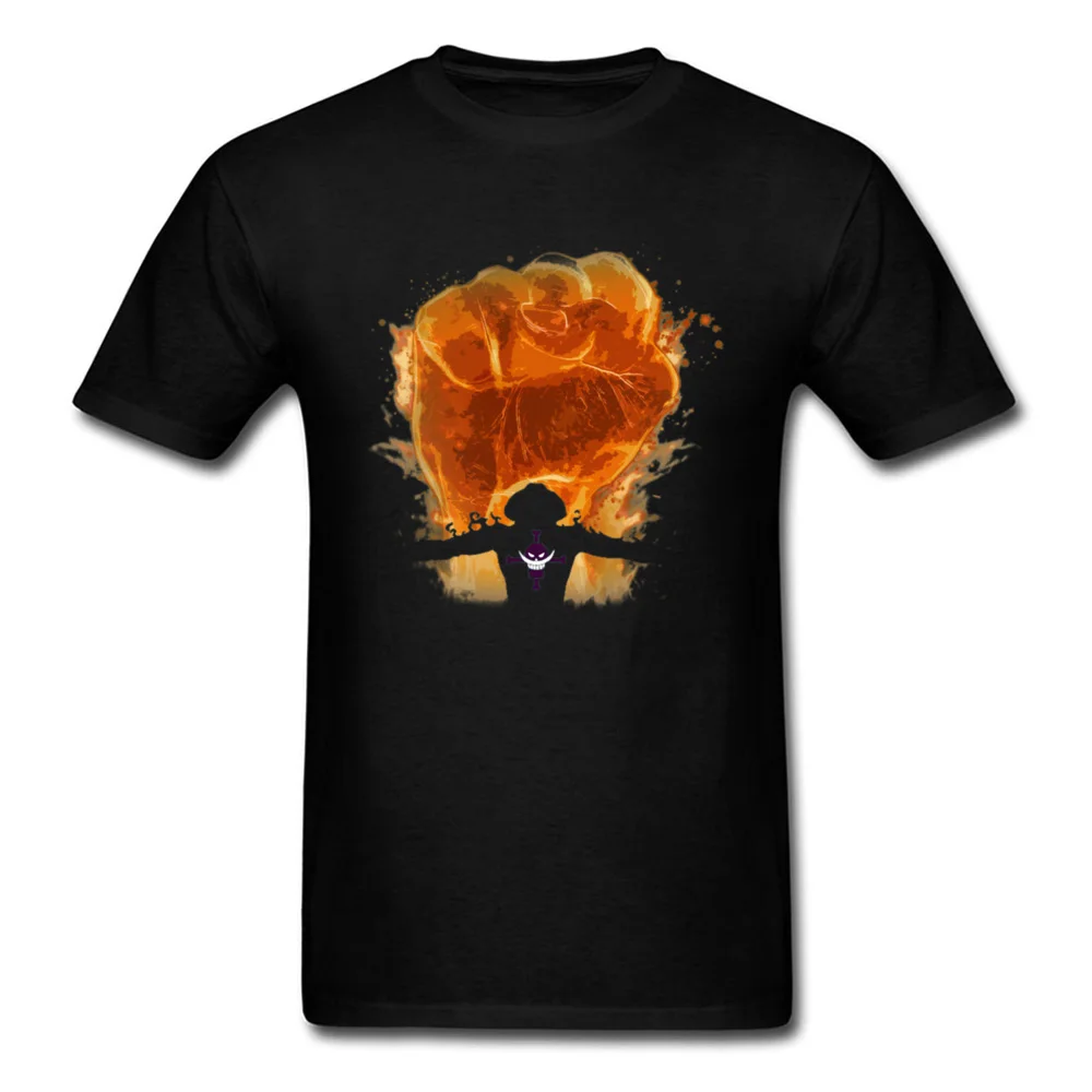 Футболка Luffy Gear 2 с принтом Мужская футболка рисунком аниме Король душ черепом