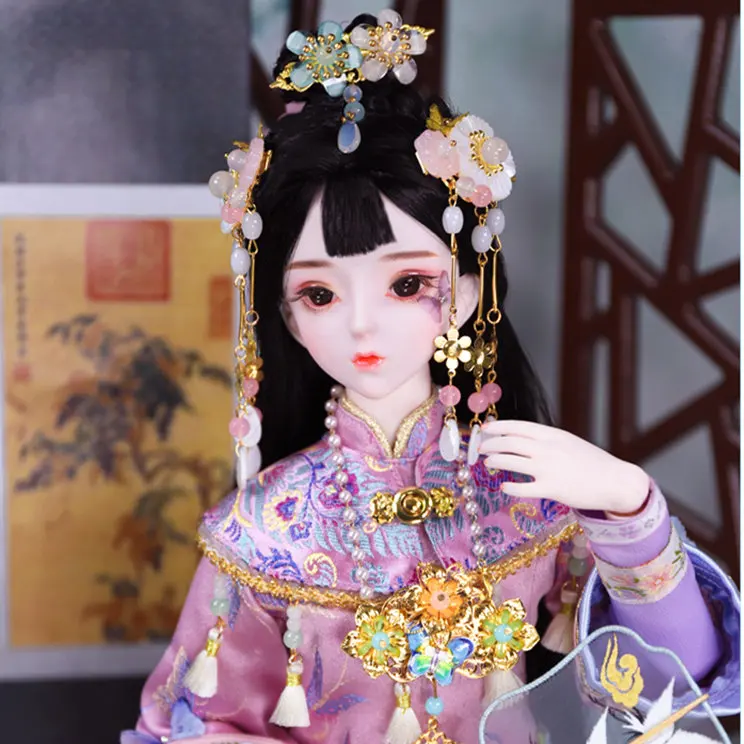 Narang DBS 1/3 BJD Blyth doll Name by Narang&Angela mechanical joint Body With makeup,Including hair,eyes,clothes 62cm height girls,SD - Цвет: Narang