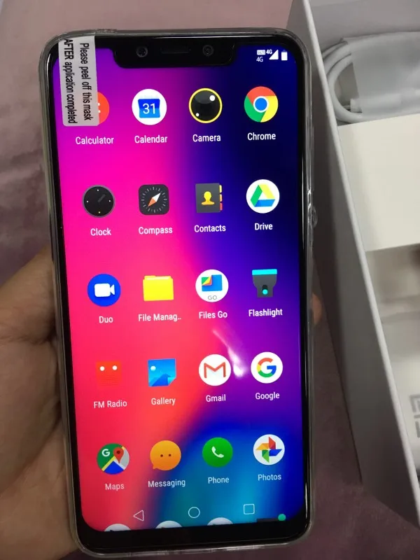 Elephone A5 Android 8,1 6,1" 18,7: 9 P60 MT6771 Четырехъядерный 4 ГБ ОЗУ 64 Гб ПЗУ 12 Мп+ 20 МП разблокировка лица отпечаток пальца 4G мобильный телефон