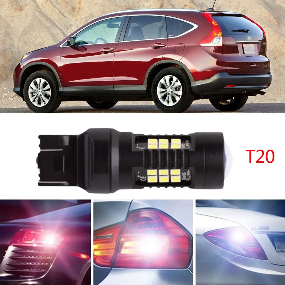 Ownsun 2 шт. без ошибок светодиодный задний фонарь T20 для Honda CRV 2012 2014|Сигнальная лампа|