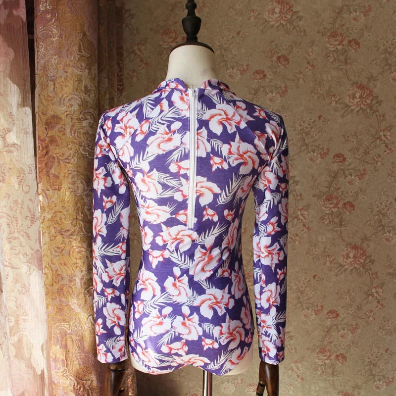 VERZY S XL 2018 Новый Рашгард для серфинга цельные купальники с длинным рукавом молнии
