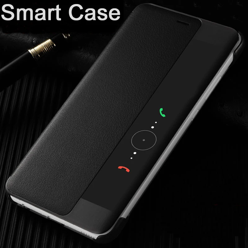 Чехол книжка CAPSSICUM Mate10 из кожи для HUAWEI Mate 10 Pro полупрозрачный чехол с