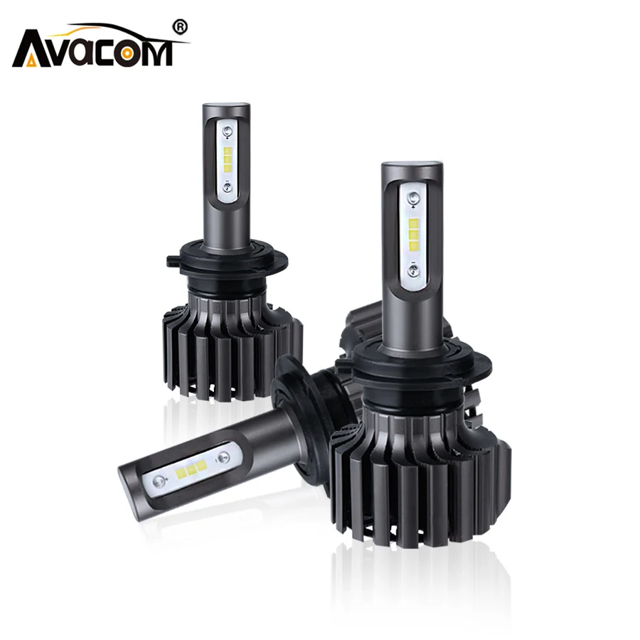 Автомобильные фары Avacom Led H1 H3 H4 H7 H11 H13 9004 9005 9006 9007 противотуманные 36 Вт 1200LM