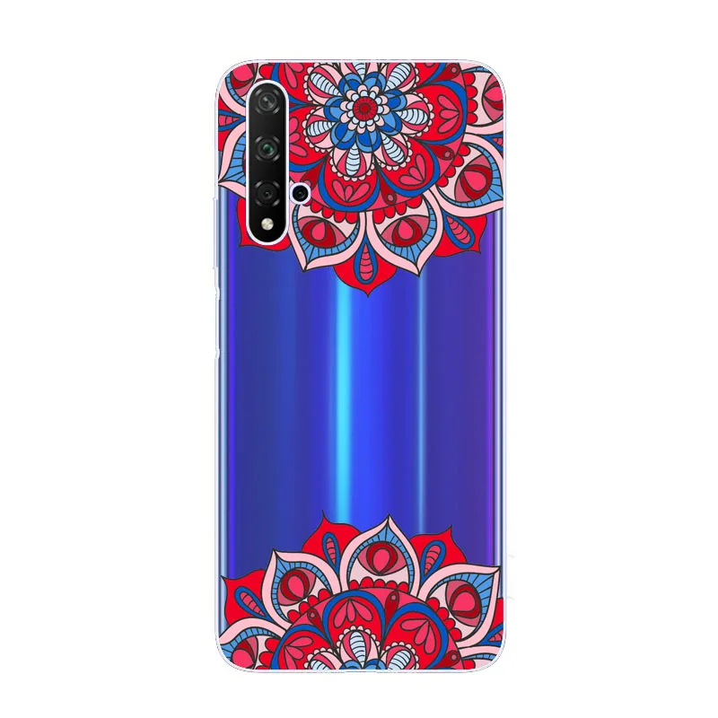 For Huawei Honor 20 Case Cover Soft Silicone Transparent Protector Phone Back Capa |