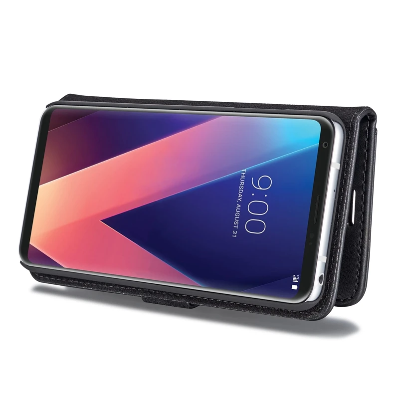 Съемный кожаный чехол-книжка на магнитной застежке для LG V20 V30 чехол Роскошный