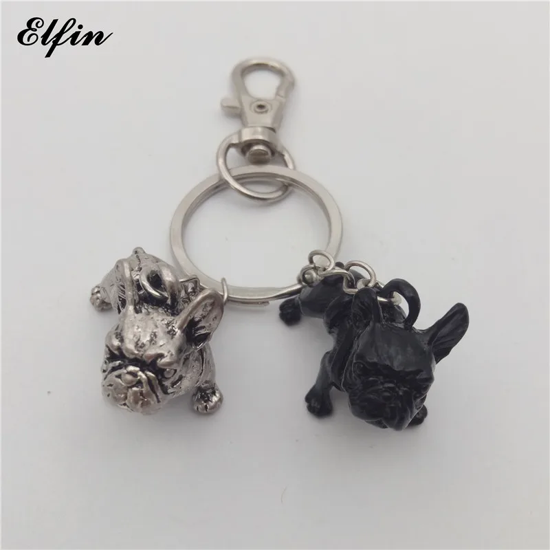 Elfin трендовые французские брелки для бульдога модные украшения животных
