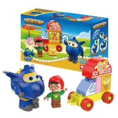 Горячие стили 13 шт. Super Wings Набор строительных блоков образования DIY блоки игрушки