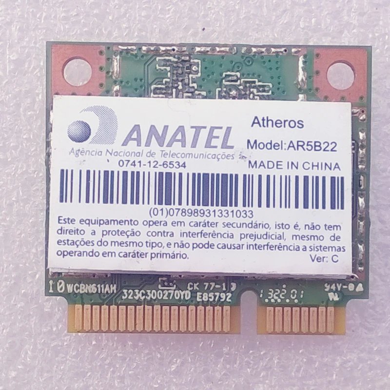 Оригинал AR5B22 802.11a/b/g/n WiFi и Bluetooth 4 0 карта|bluetooth card|wifi nwifi wifi |
