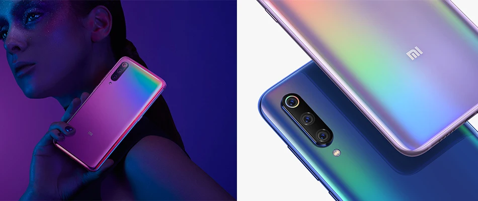 Глобальный Встроенная память Сяо mi 9 mi 9 8 GB 128 GB Snapdragon 855 Octa Core 6,3" FHD+ AMOLED отпечатков пальцев Смартфон 48MP Трехместный камеры
