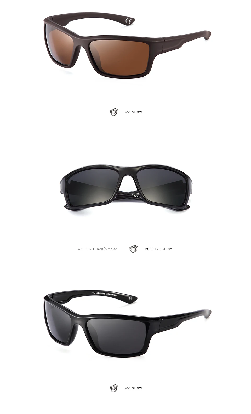 Поляризованные мужские солнцезащитные очки POLARKING Oculos de sol Модные спортивные очки для путешествующих солнцезащитных очков