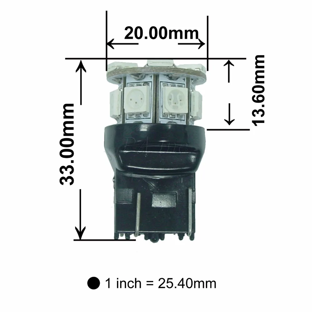 PA LED 4 шт. x автомобильная светодиодная лампа 13SMD T20 7440 5050 Автомобильная Поворотная