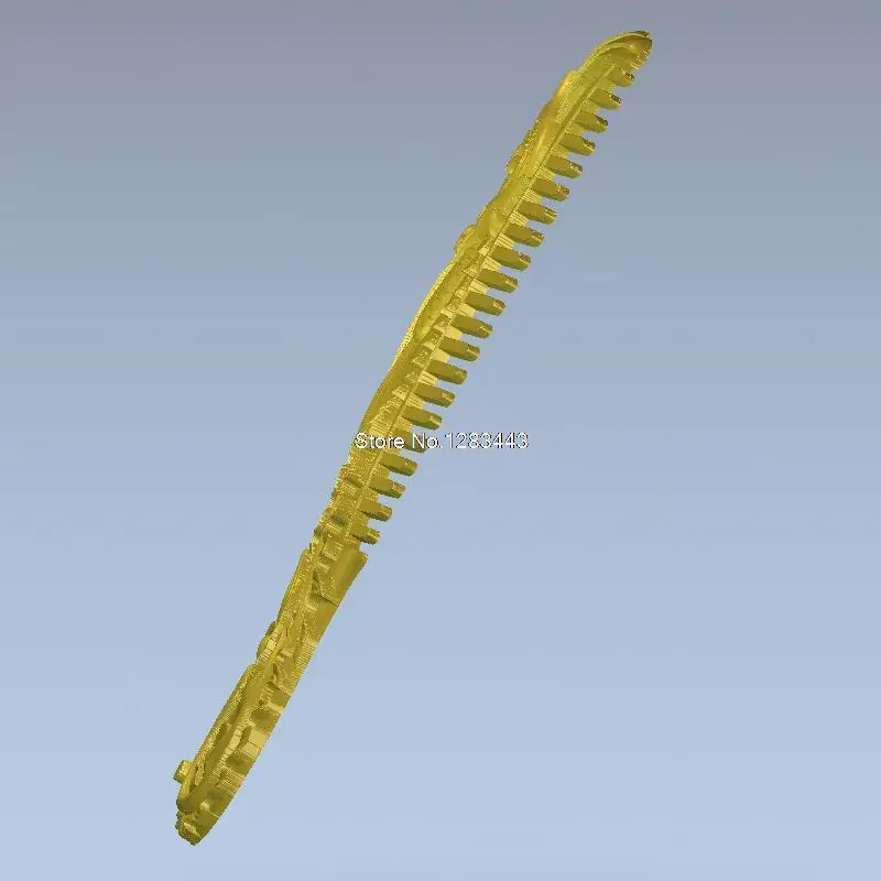 Расческа с Фениксом 3d фотоэлемент для ЧПУ в формате STL модель станка ЧПУ|comb machine|3d